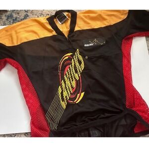 Vintage 90s Vancouver Canucks‎ Bauer NHL Flying Skate Mesh Jersey Mens Medium